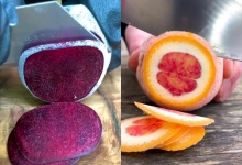 【271款】冷冻水果切片过程美食视频素材-早彩素材网